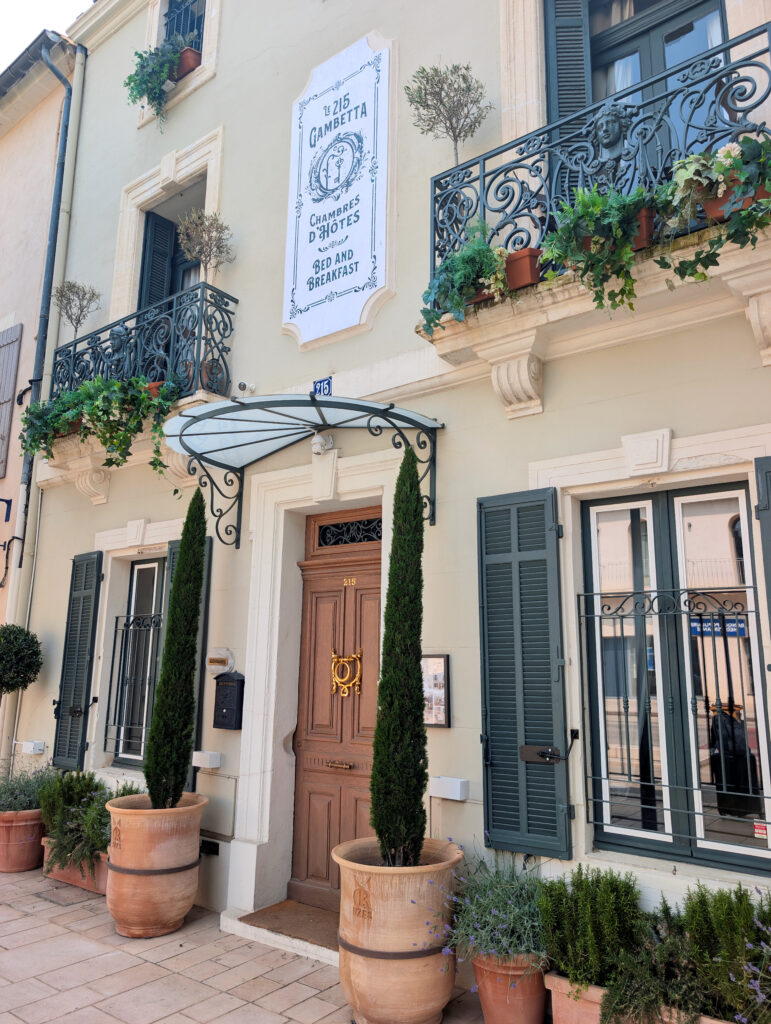 Façade du 215 Gambetta à Cavaillon