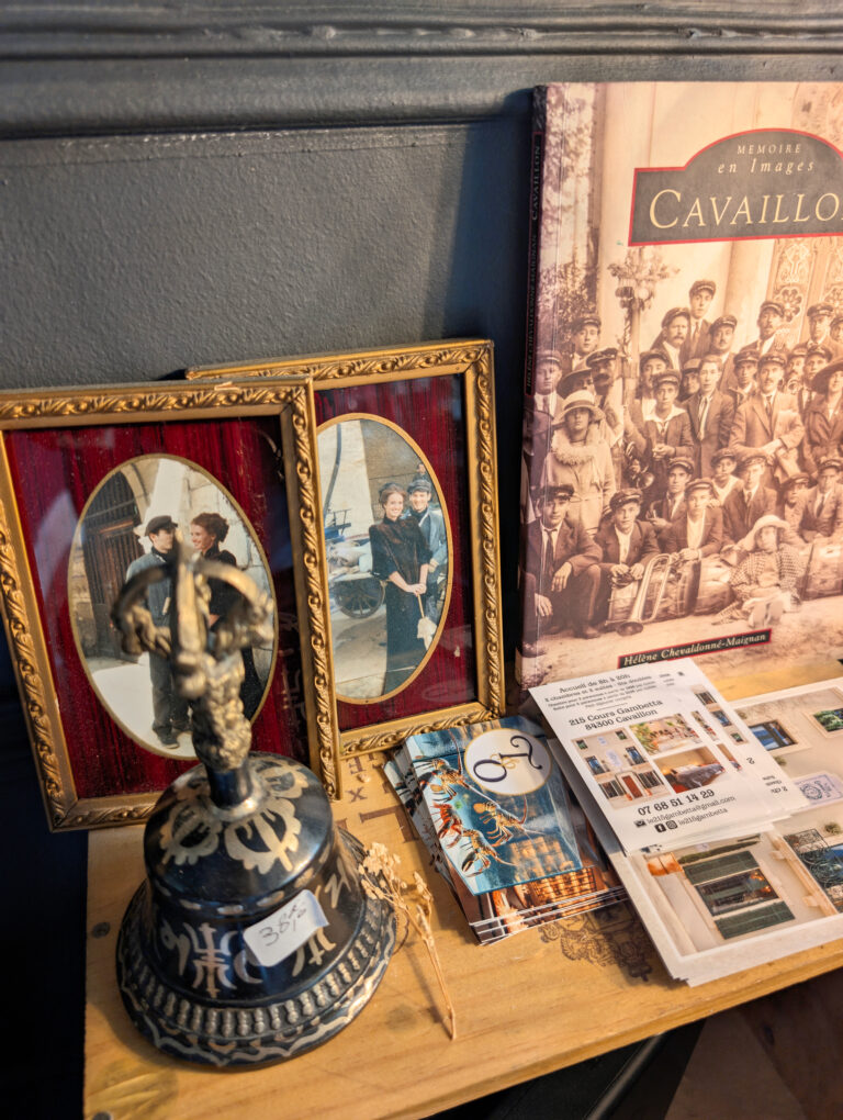Décoration vintage au 215 Gambetta à Cavaillon