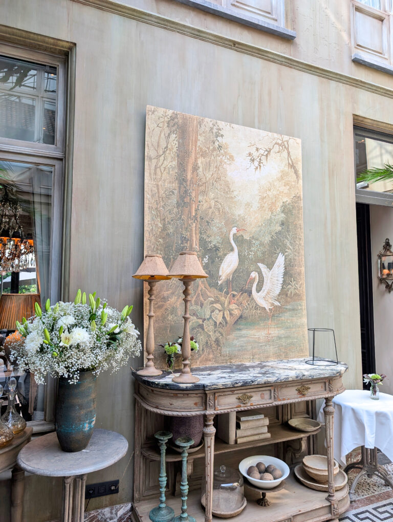 Sublime tableau au Cobergher Hôtel à Courtrai
