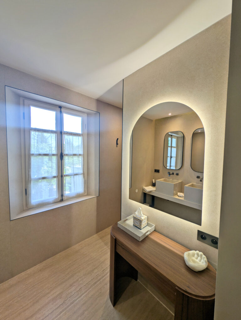 Salle de bain au Château Pimo à Draguignan